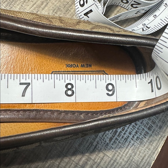 Coach Brown Bow Flats Size 8 - Picture 13 of 14